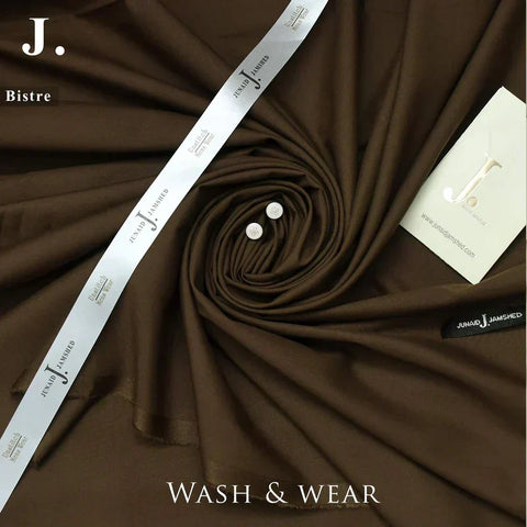 J. Summer Wash & Wear-Dark Brown