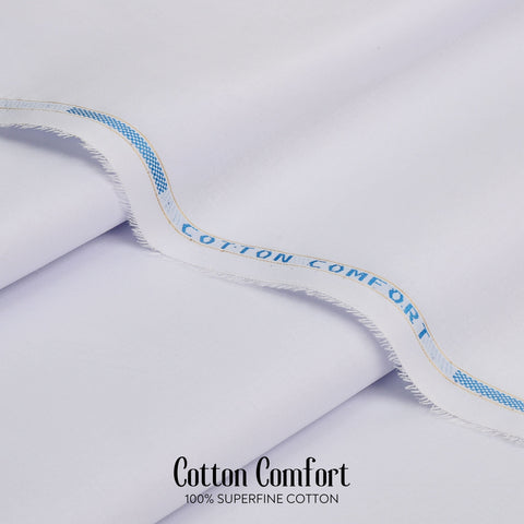 Cotton Comfort - 100% Superfine Cotton - (White)